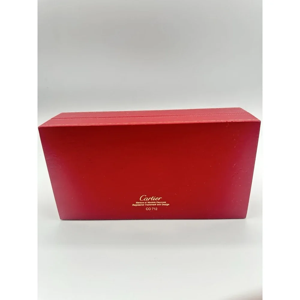Cartier Red Case Box Eyeglasses Sunglasses  Empty Box